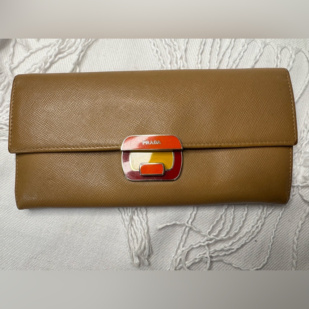 PRADA RARE VINTAGE WALLET/CLUTCH - Picture 5 of 17